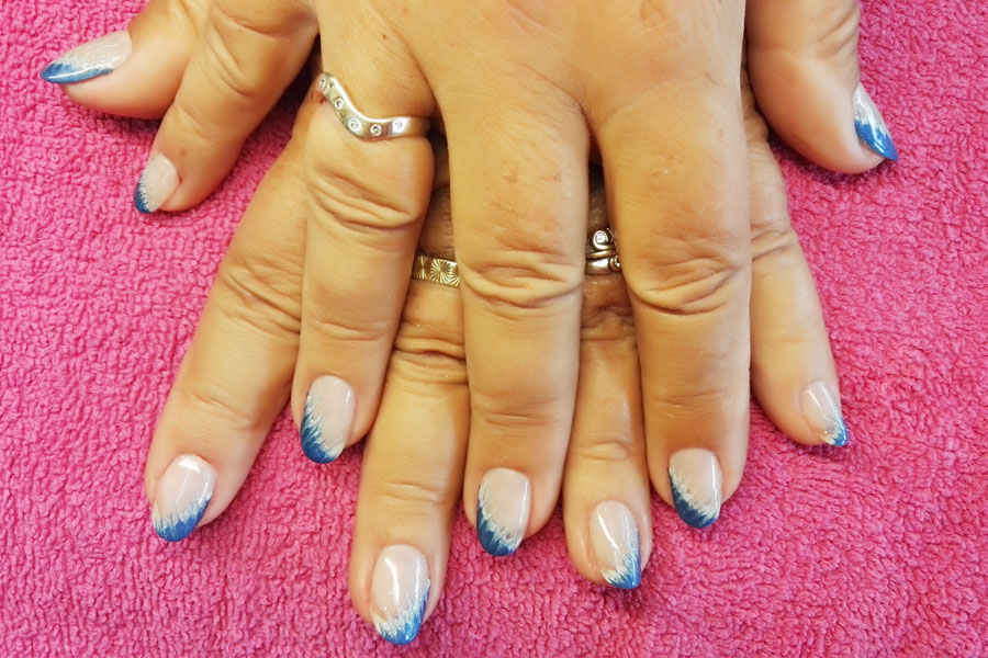 Nail design at Salon Maritim on Gran Canaria