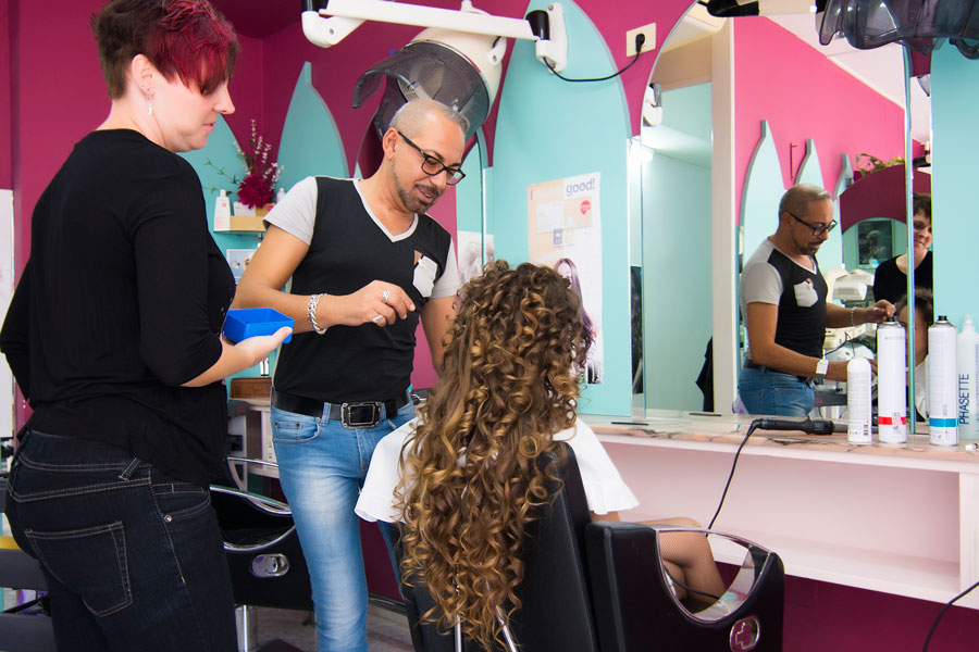 Nuestros peluqueros del Salon Maritim